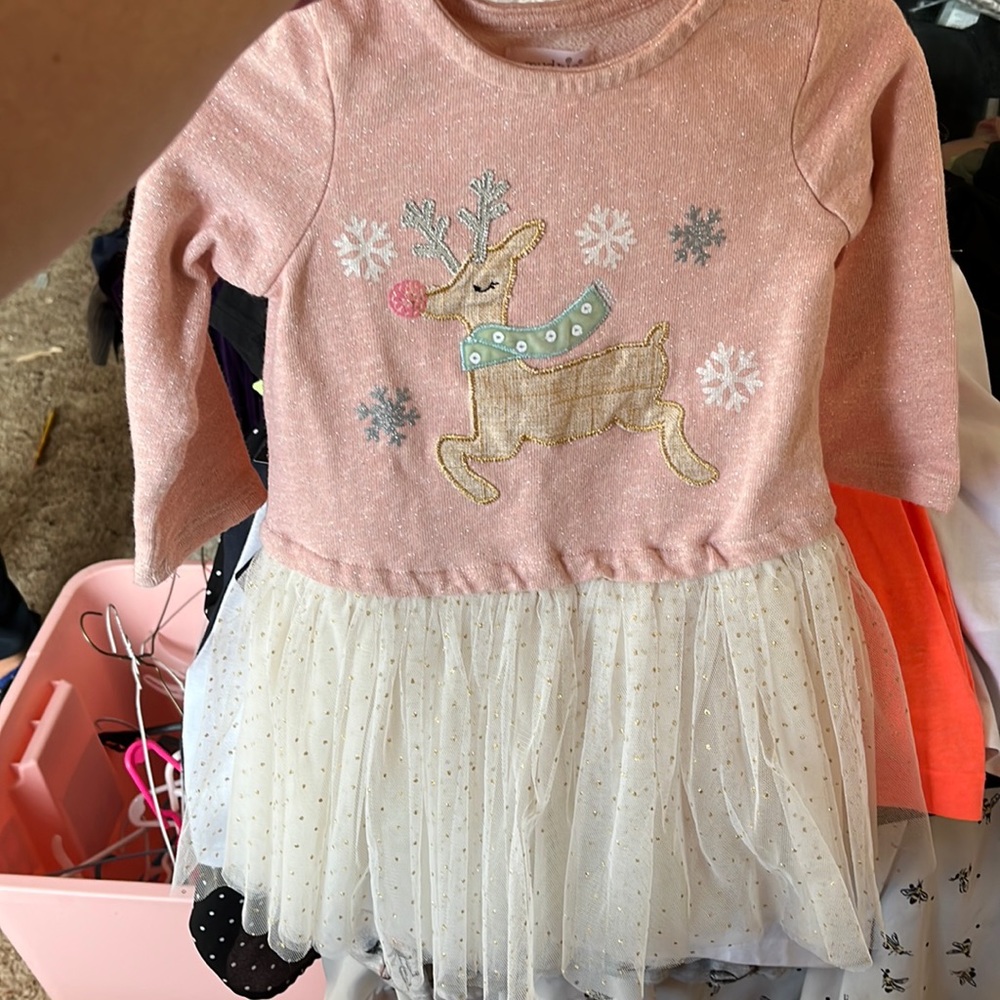 Mudpie Christmas Dress sz 24mnth/2t❤️